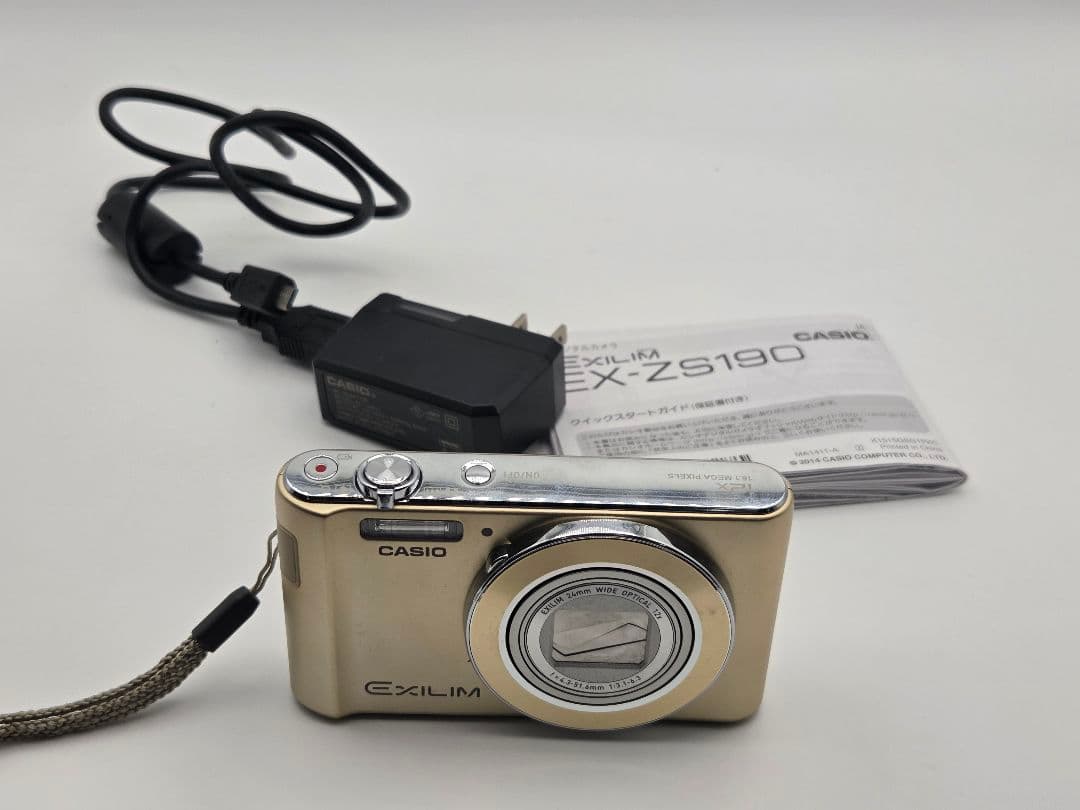 CASIO EXILIM EX-ZS190 コンパクトデジタルカメラ