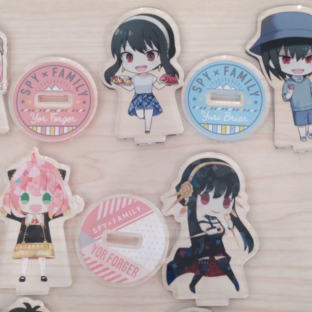 スパイファミリー　デフォルメアクリルスタンド　キャンプバージョン　全10種セット
