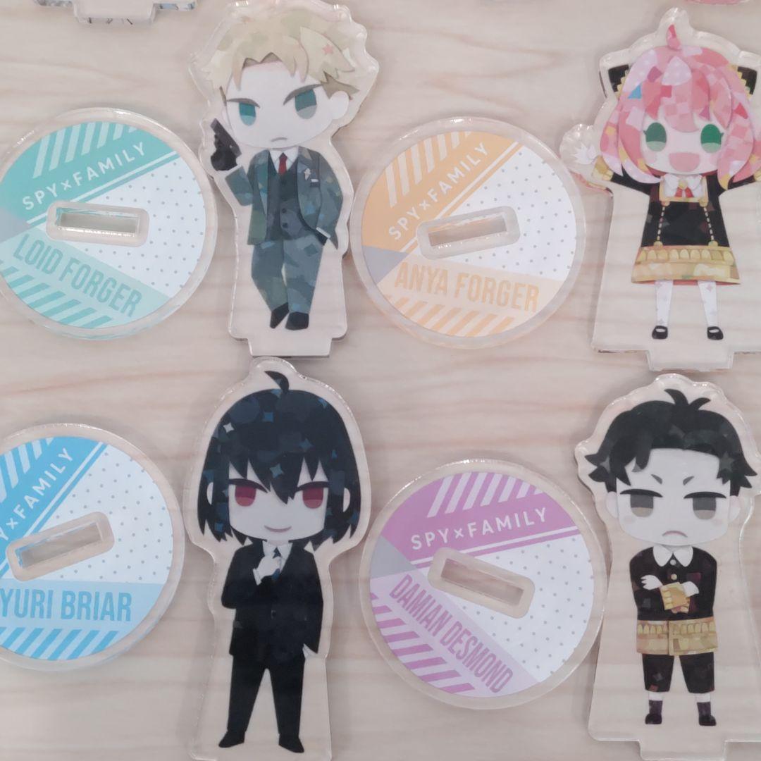スパイファミリー　デフォルメアクリルスタンド　キャンプバージョン　全10種セット