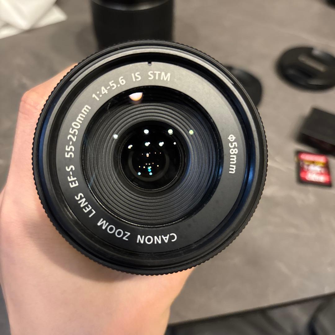 Canon EOS kiss x8i ズームレンズキット、単焦点レンズ