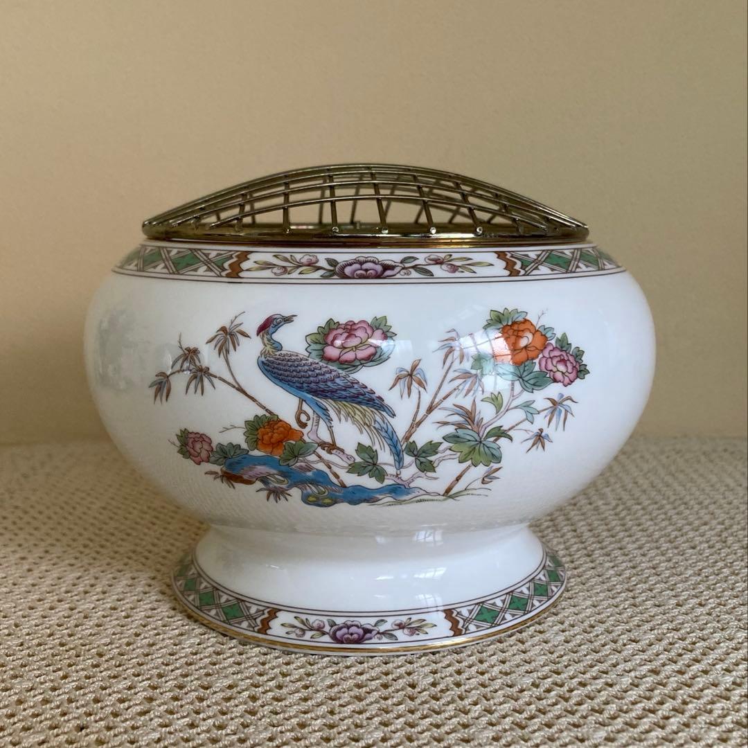  クタニクレーン 黒壺 フラワーベース ローズボウル 花器 1個