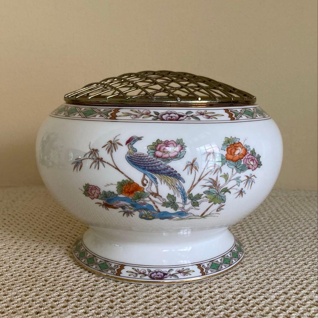  クタニクレーン 黒壺 フラワーベース ローズボウル 花器 1個