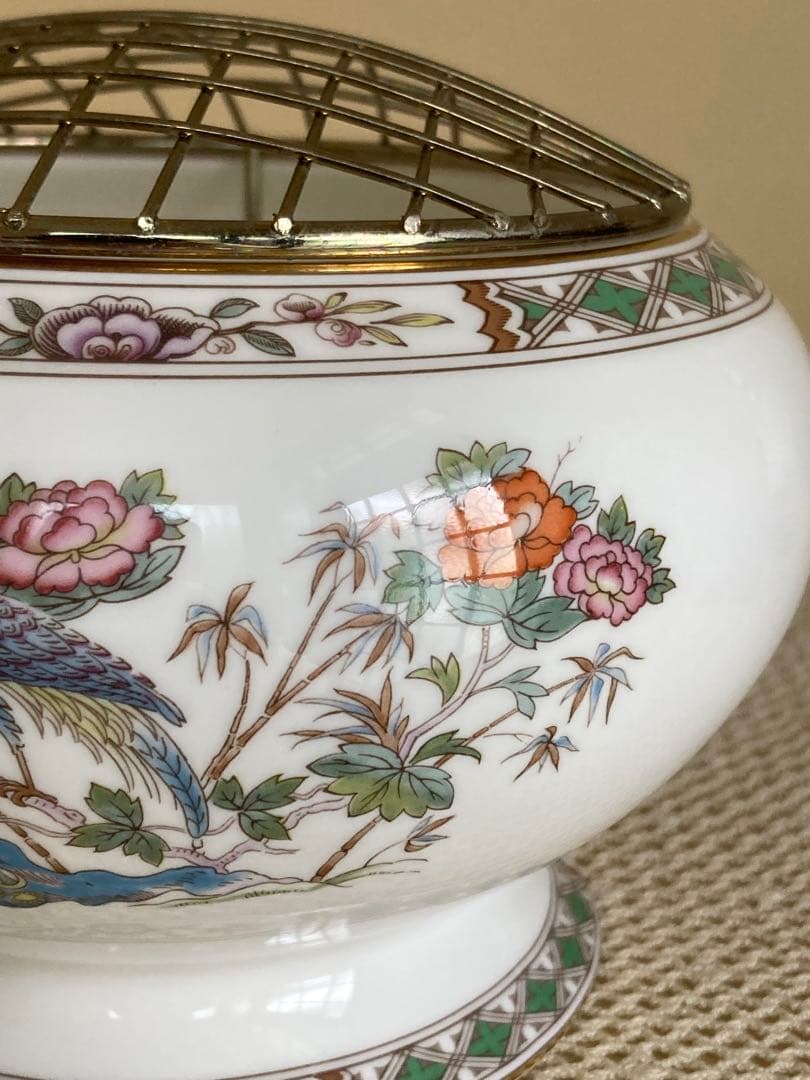  クタニクレーン 黒壺 フラワーベース ローズボウル 花器 1個