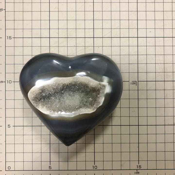 ブラックアゲート ハート