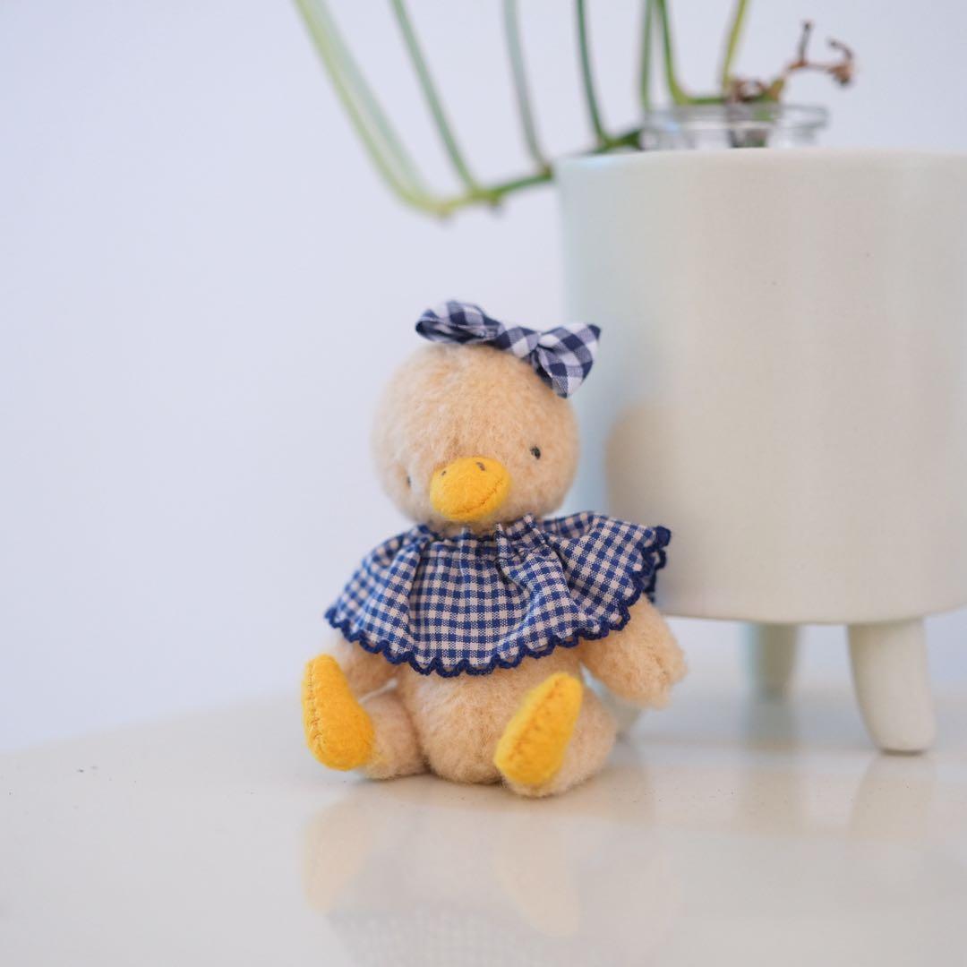 ひよこのぬいぐるみ　ブルーリボンちゃん テディベア　teddy bear