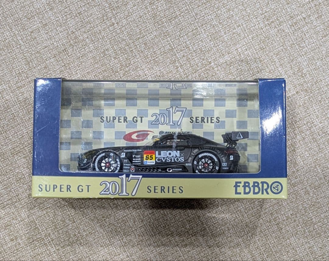 ミニカー SUPER GT GT300 2017LEON CVSTOS AMG No.65