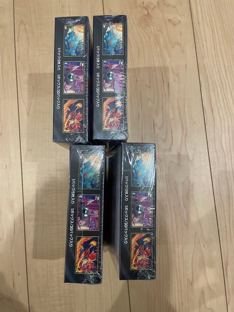 ポケモンカードゲーム ニンジャスピナー　box シュリンク付き　4box