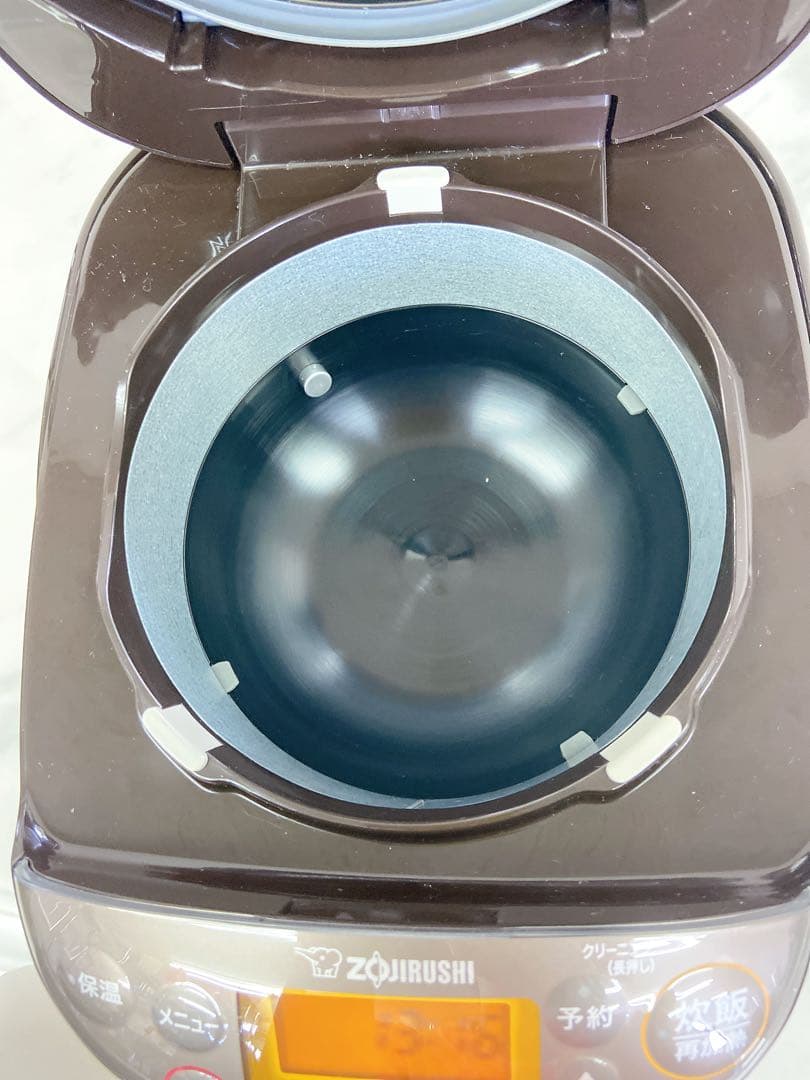 ＄【通電OK】象印 IH炊飯器 NP-GW05 3合炊き ステンレスブラウン