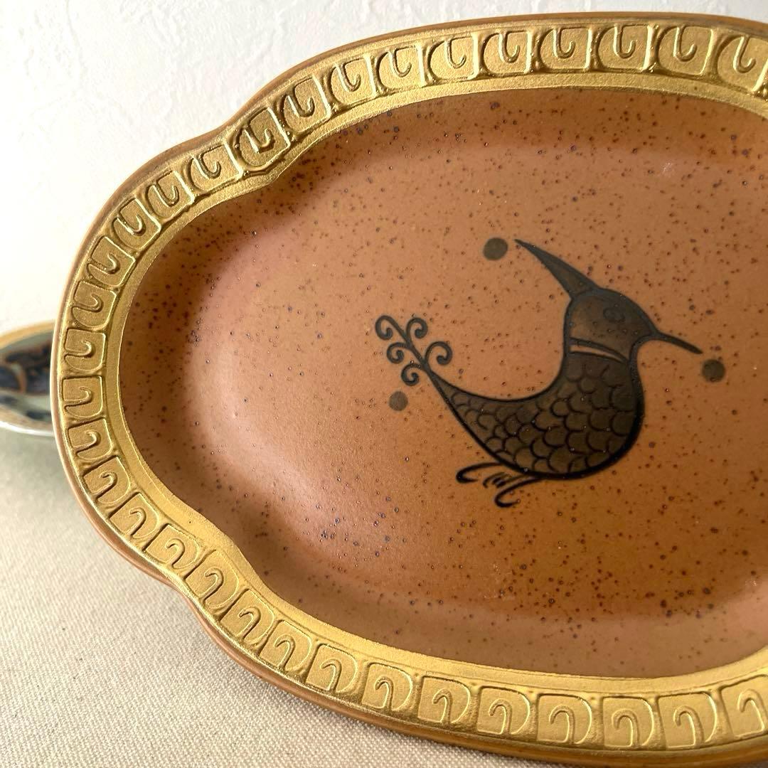 ○M85○エクレクティックカイカイ　オーバル皿【5枚】未使用　モダン