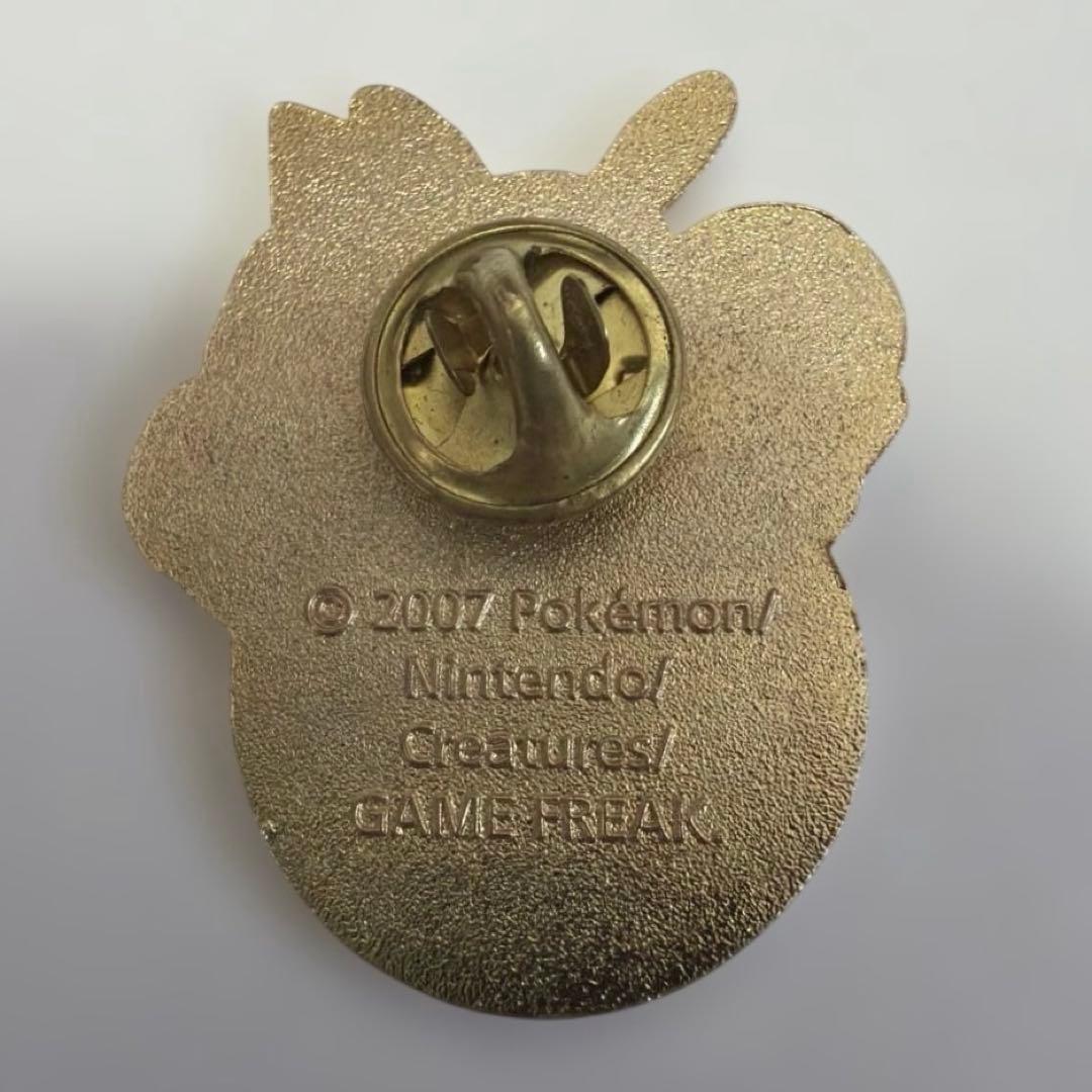 ポケモンセンター東京限定 ピンバッジ 2007 ピカチュウ ヒトカゲ ポッチャマ