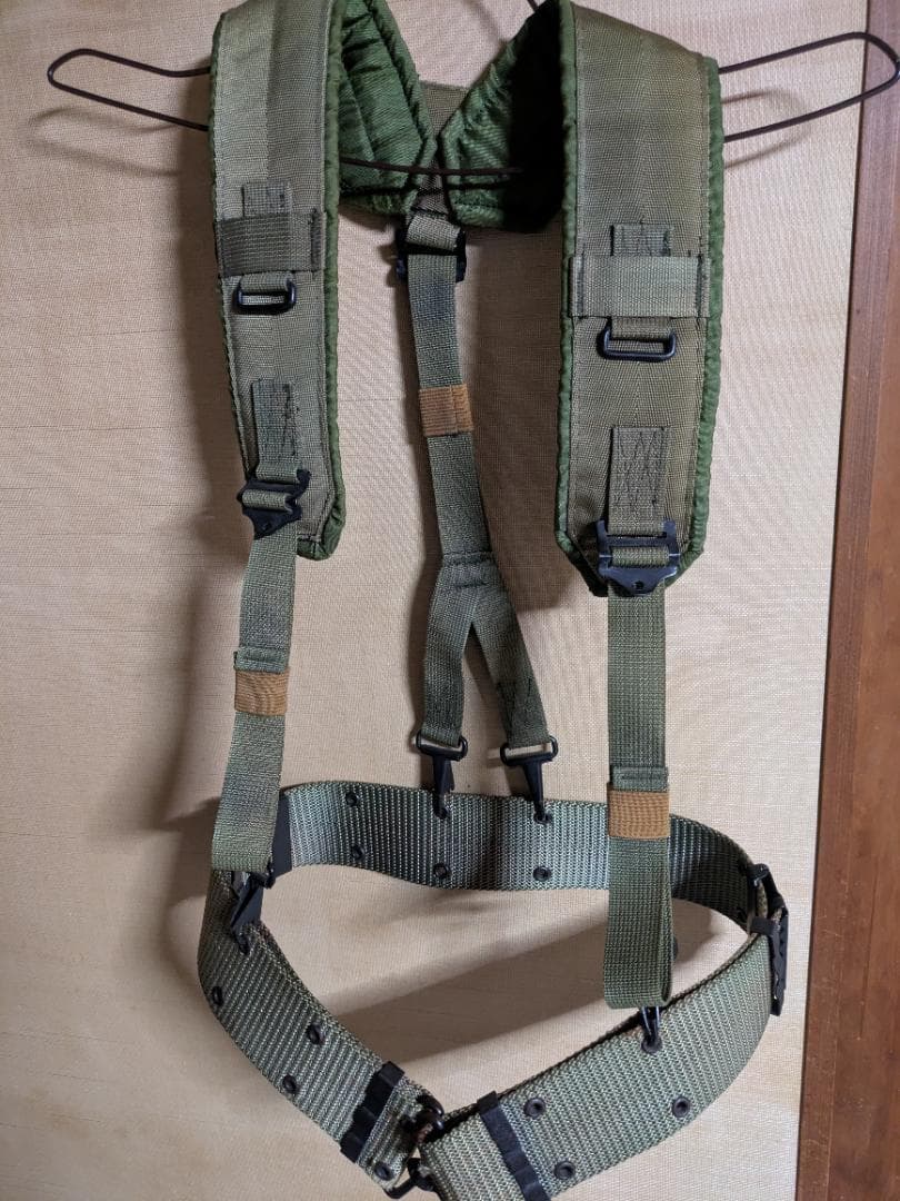 米軍 M-65 OG-107 Type IIIとハーネス　階級章付き