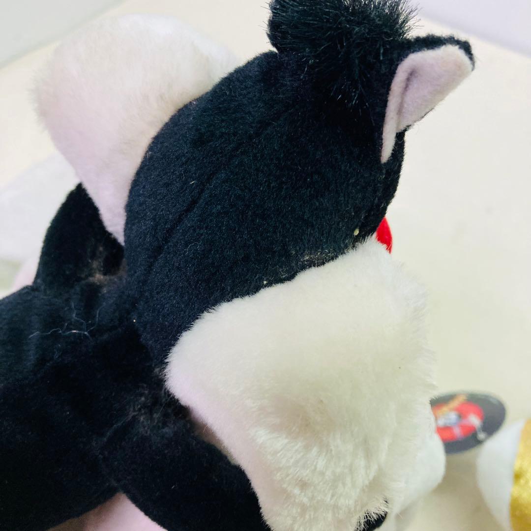 【タグ付き】　ルーニー・テューンズ　ウィンターシーンぬいぐるみ　2体セット セガ