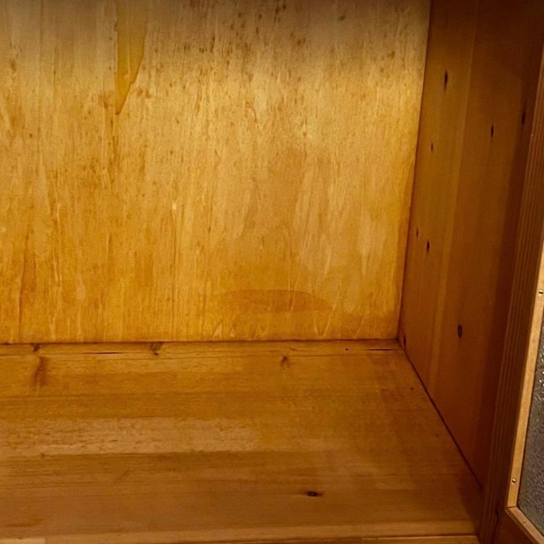 キャビネット 天然板　H77 W70 D34.5