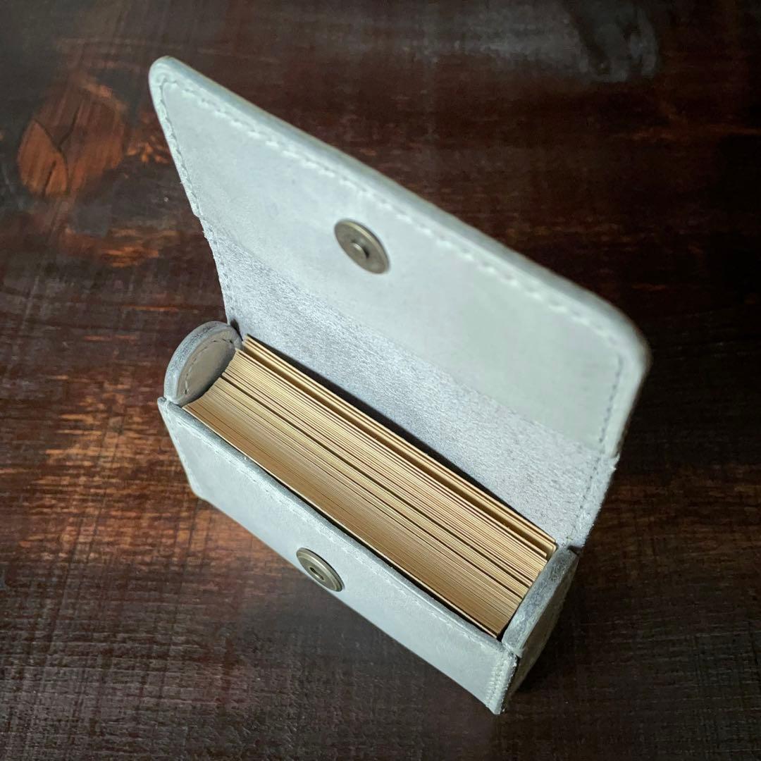 レザー小物ケース（Cenere）