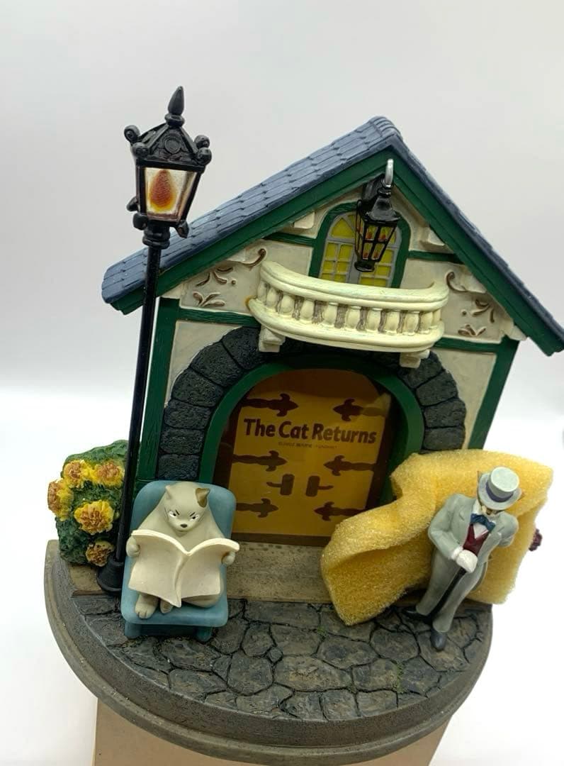 希少品　猫の恩返し バロンとムタ フォトフレーム