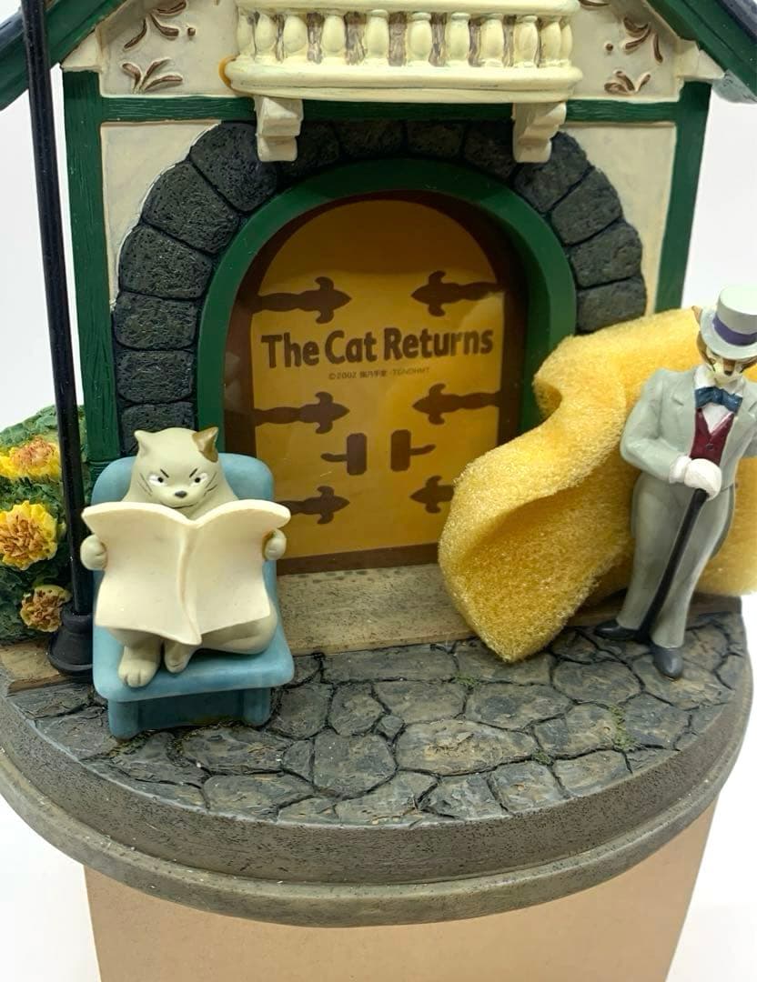 希少品　猫の恩返し バロンとムタ フォトフレーム