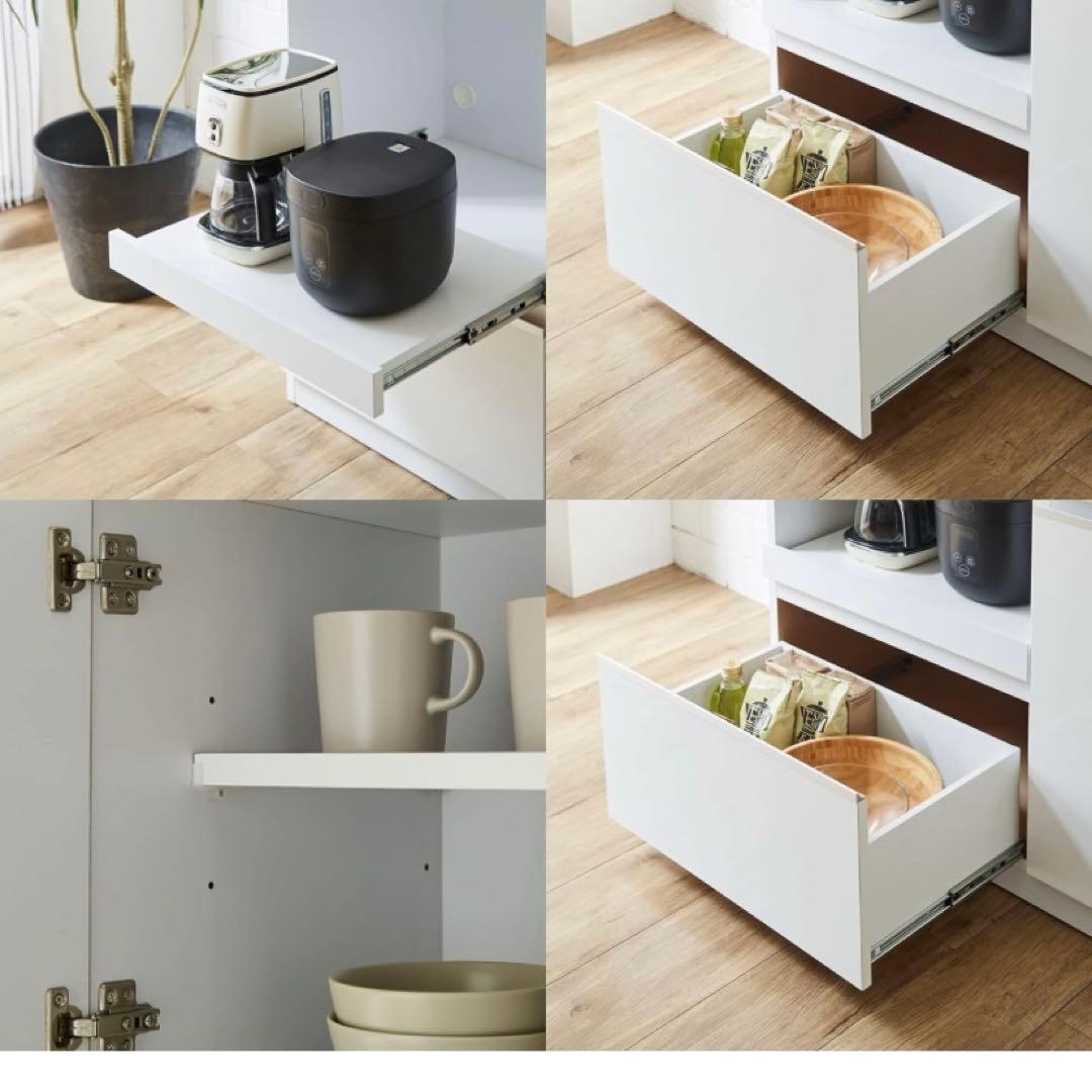 食器棚　幅116.3cm 大川家具