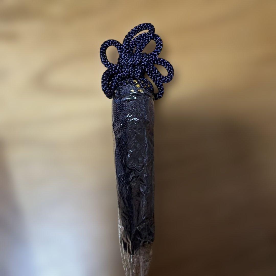 菊御殿房　タッセル　古代　紫　90mm 3寸　飾り　結び　職人　和　11本