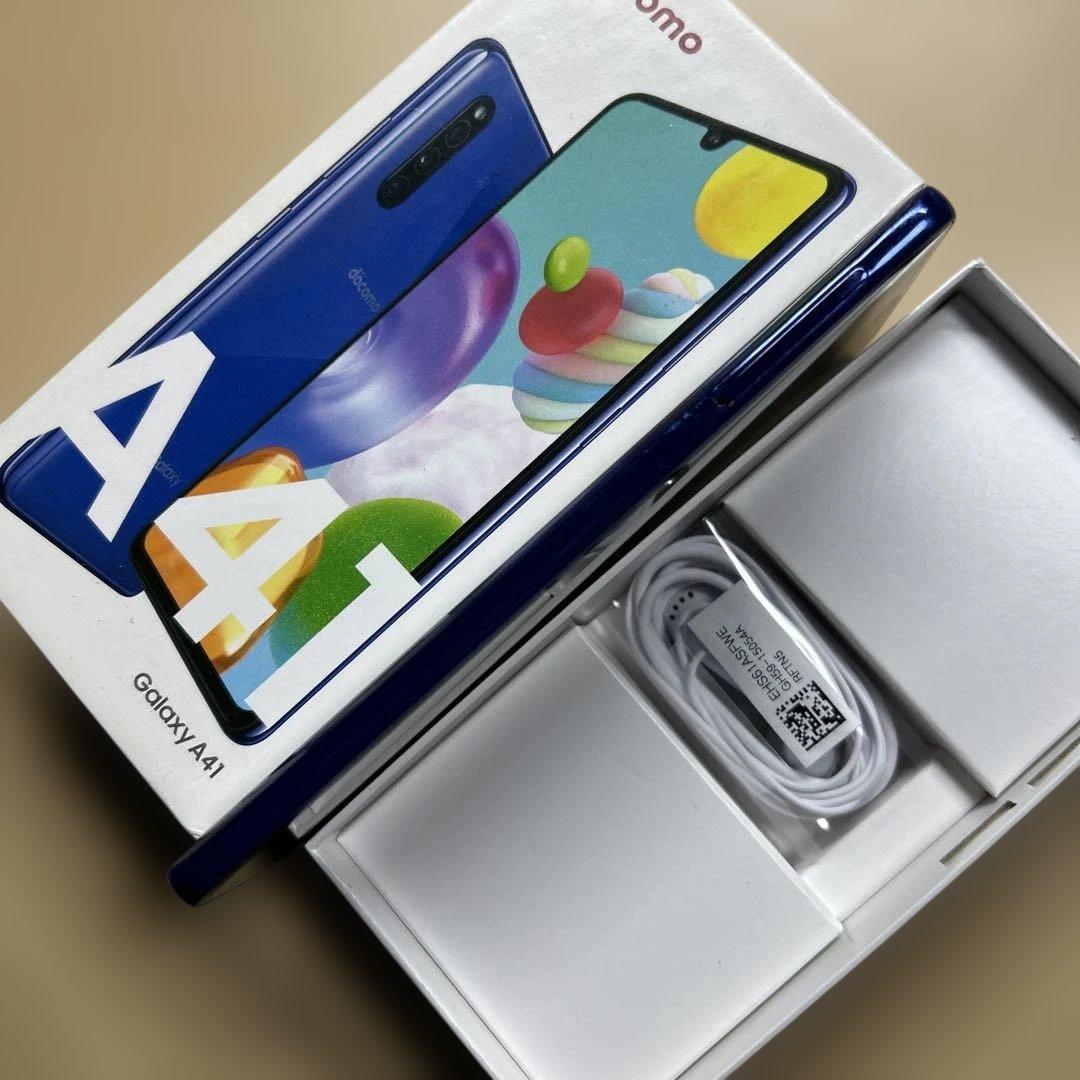 Galaxy A41 64GB SIMフリー　割れなし　SC-41A