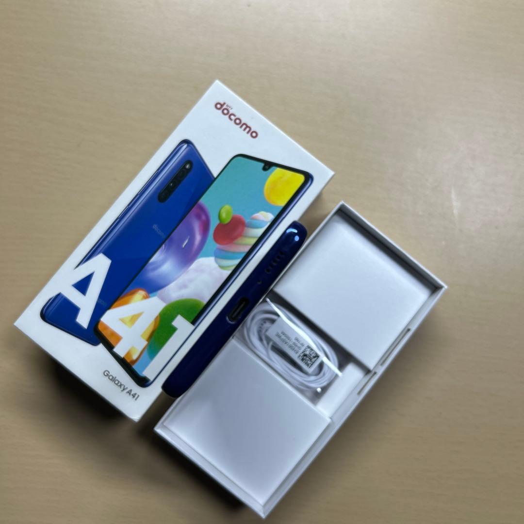 Galaxy A41 64GB SIMフリー　割れなし　SC-41A