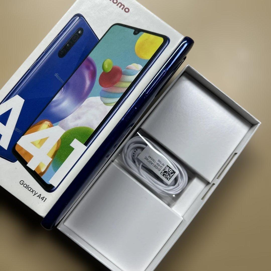 Galaxy A41 64GB SIMフリー　割れなし　SC-41A