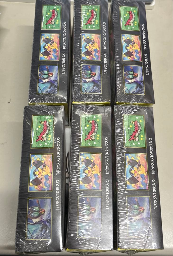 シュリンク付きポケモンカードMEGAハイクラスパックドリームex 6BOXセット