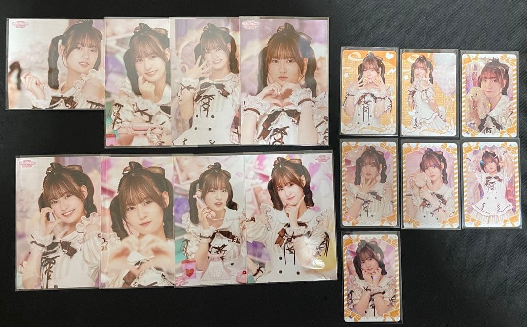 川村玲奈 ブロマイド8種 ホログラムカード7種 セット販売