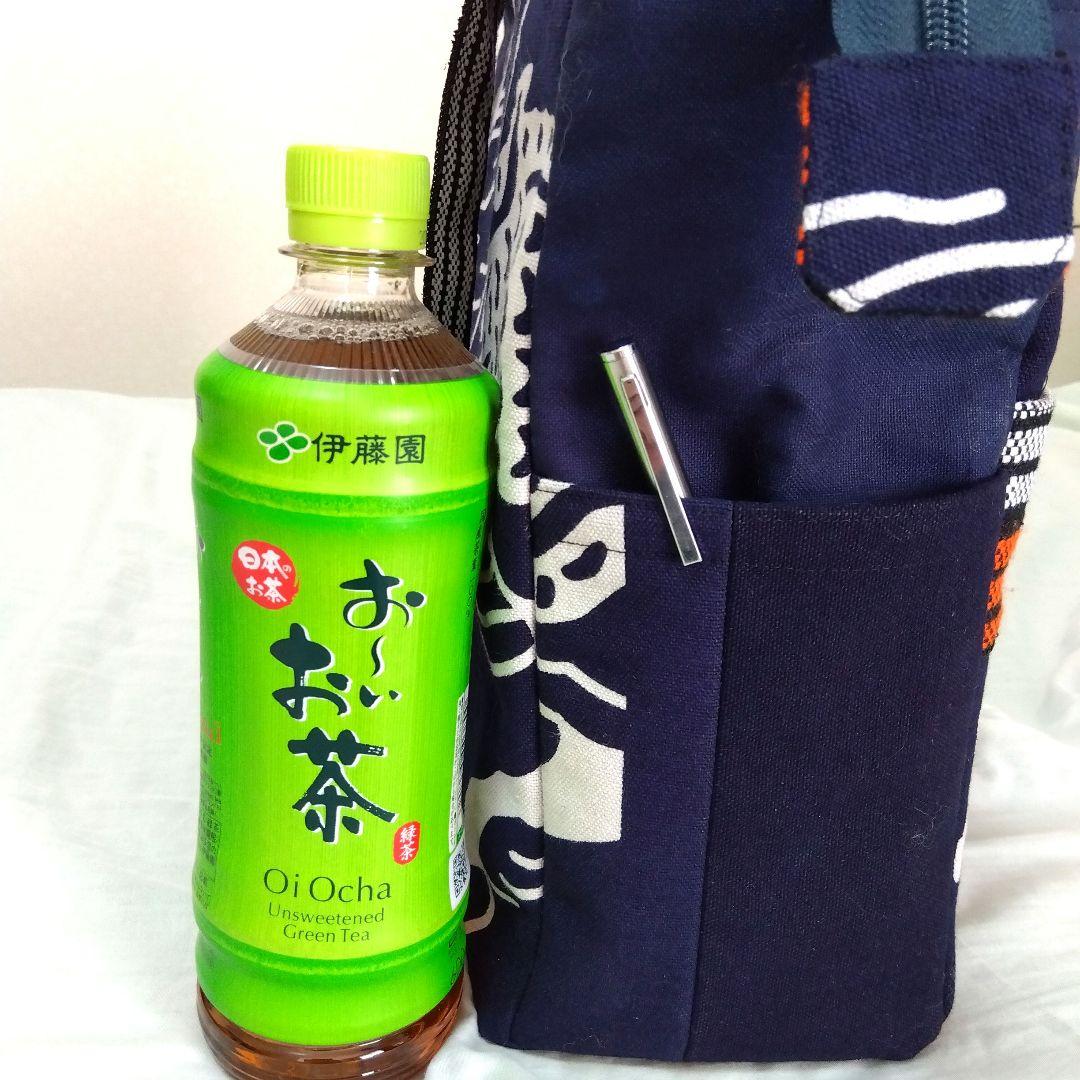 酒屋前掛けリメイク　トート＆ポーチ