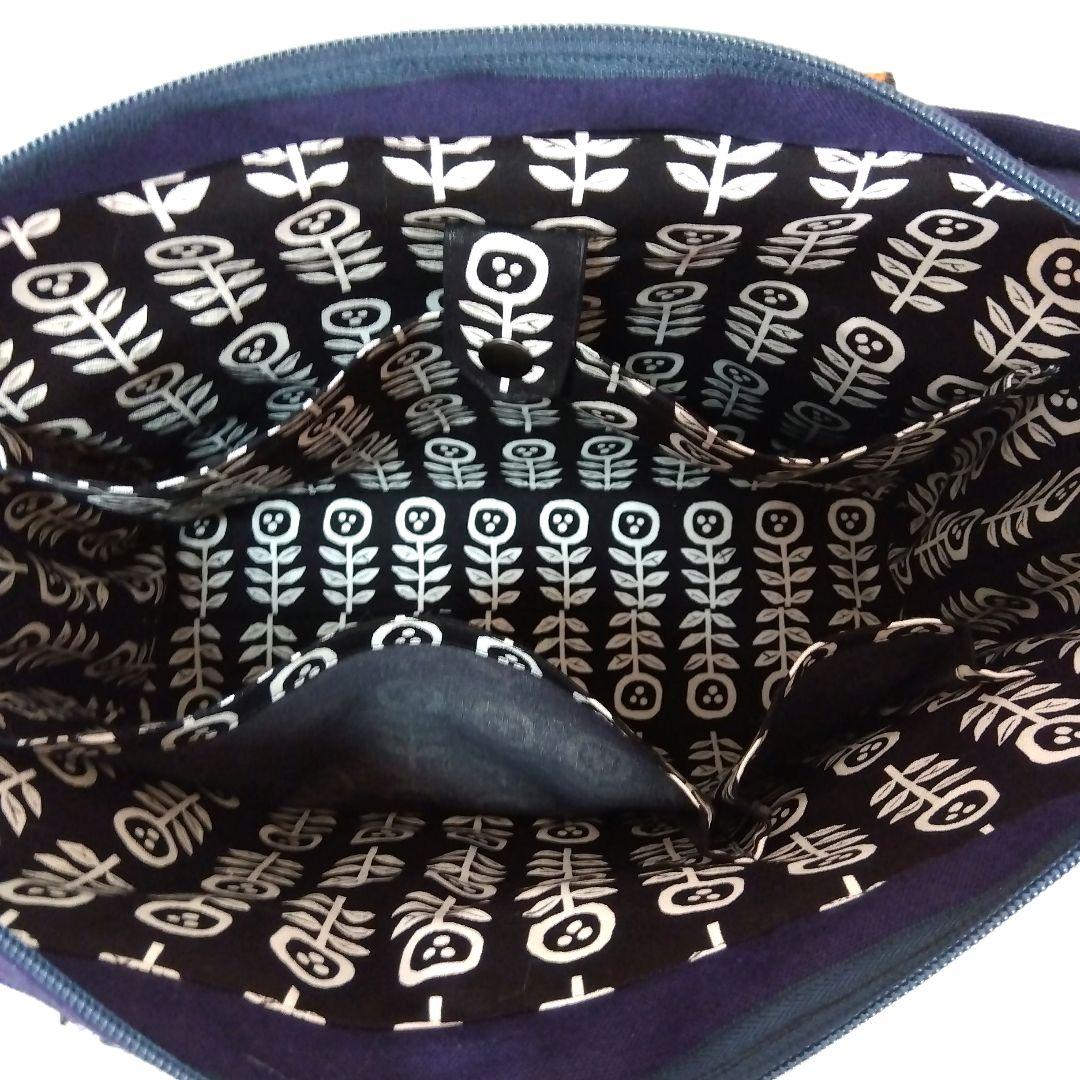 酒屋前掛けリメイク　トート＆ポーチ