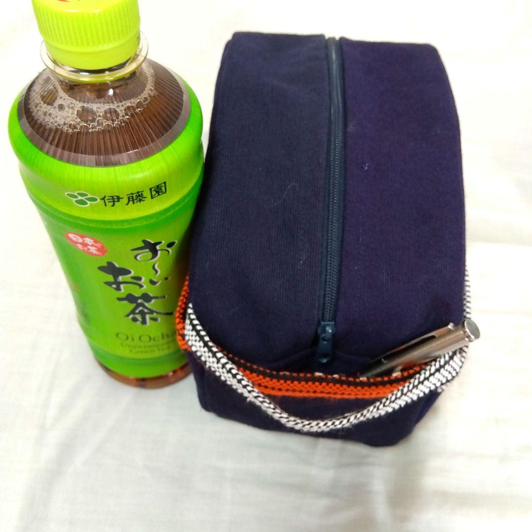 酒屋前掛けリメイク　トート＆ポーチ