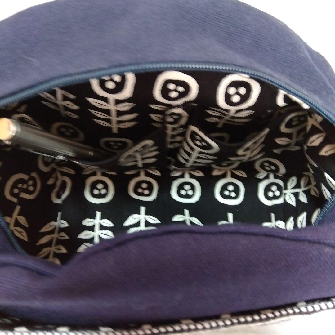 酒屋前掛けリメイク　トート＆ポーチ