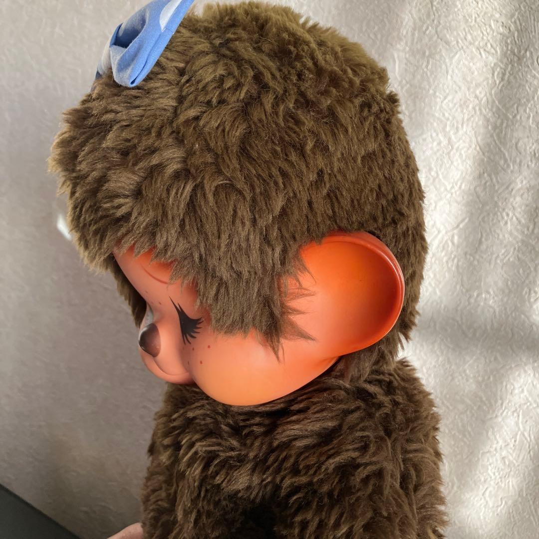 【初代タイプ】モンチッチ 男の子 女の子 セット 大サイズ ブルーアイ 当時物