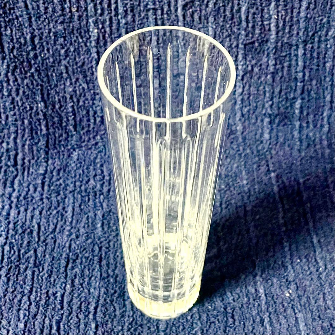 Baccarat バカラ ハーモニー　クリスタルガラス フラワーベース (美品)