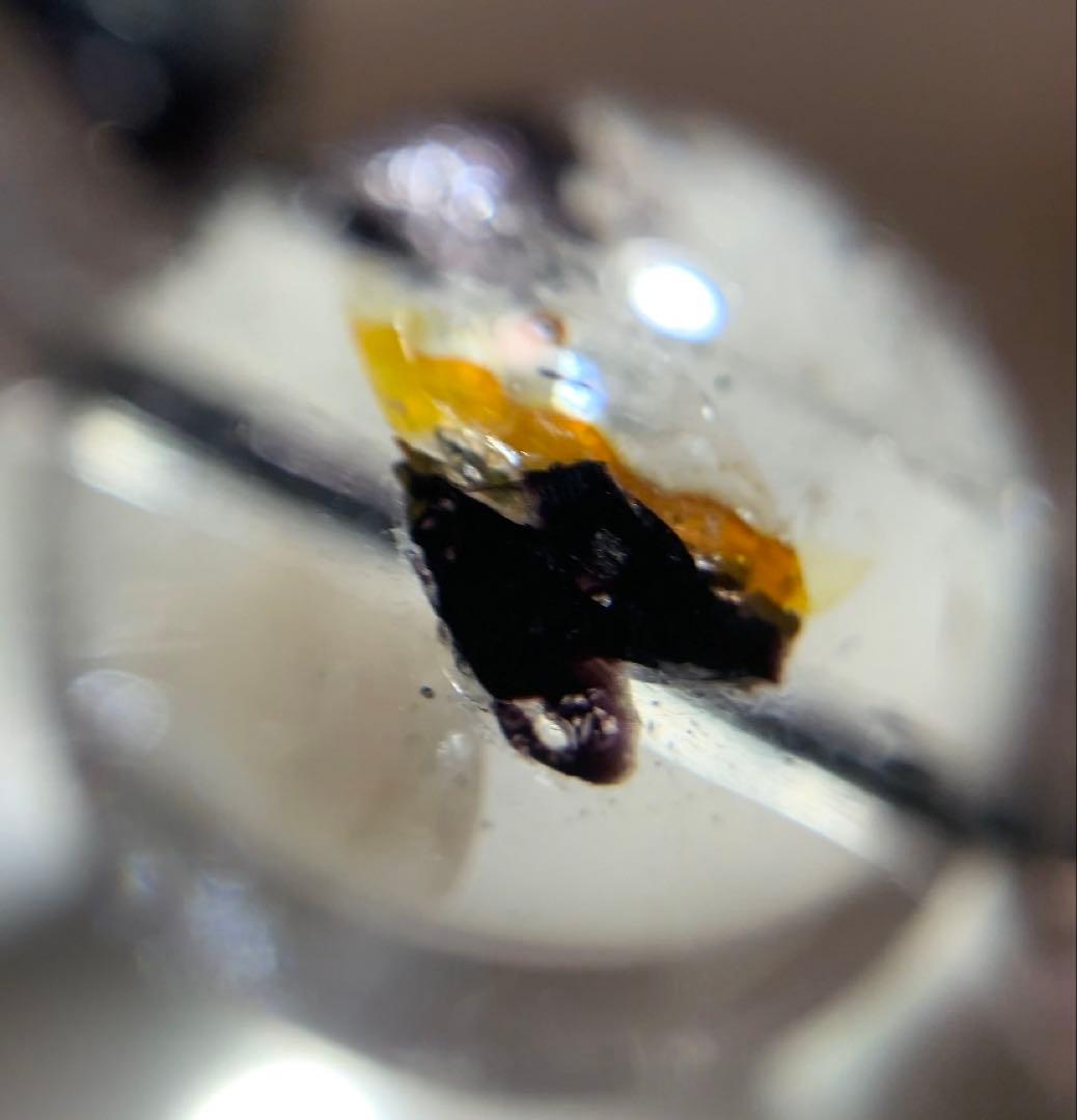 ヒマラヤ産エレスチャル水晶　ブレスレット　大珠