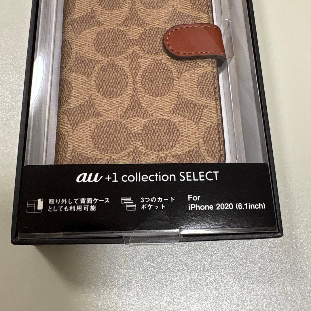 新品未使用COACH シグネチャー手帳型ケース iPhone 12／12pro
