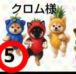 クロム　ハンカチ　ネコちゃん柄