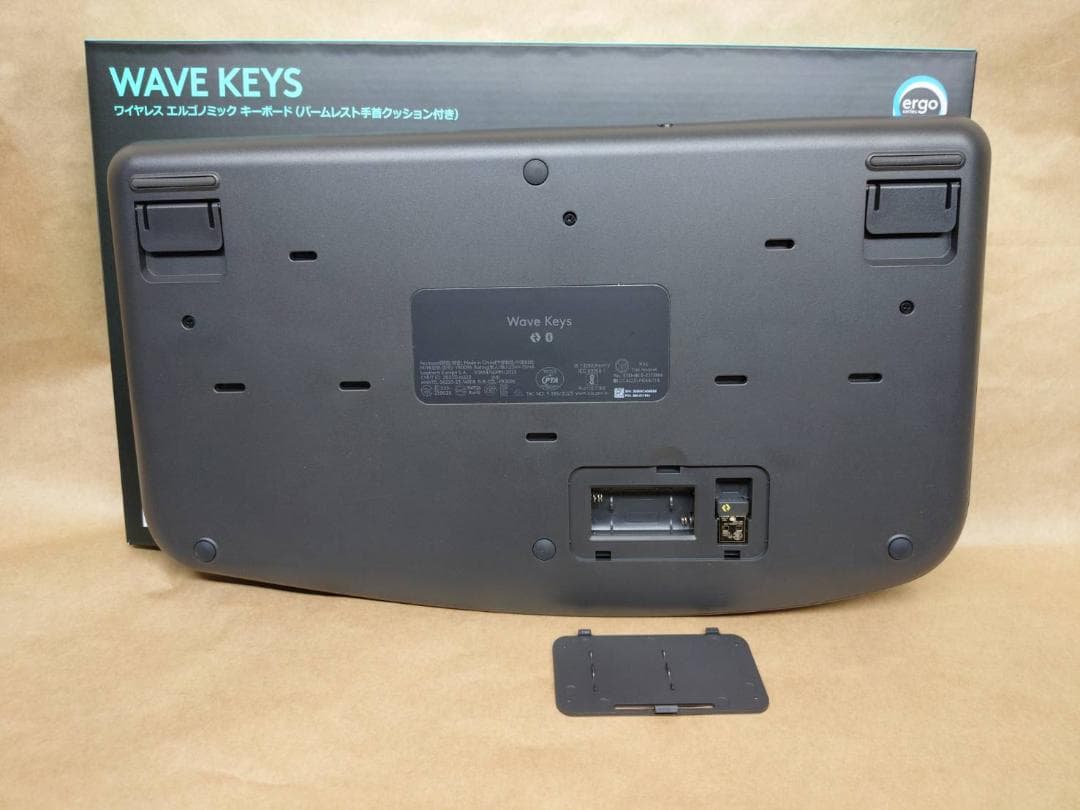 ロジクール WAVE KEYS K820 ワイヤレス エルゴノミック キーボード