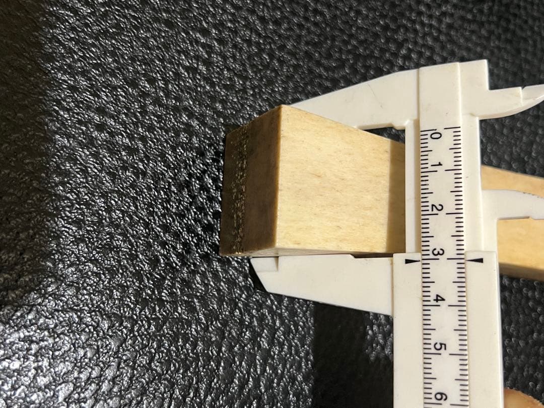 天然素材骨、牙製 義太夫三味線撥 三味線バチ 曲線デザイン