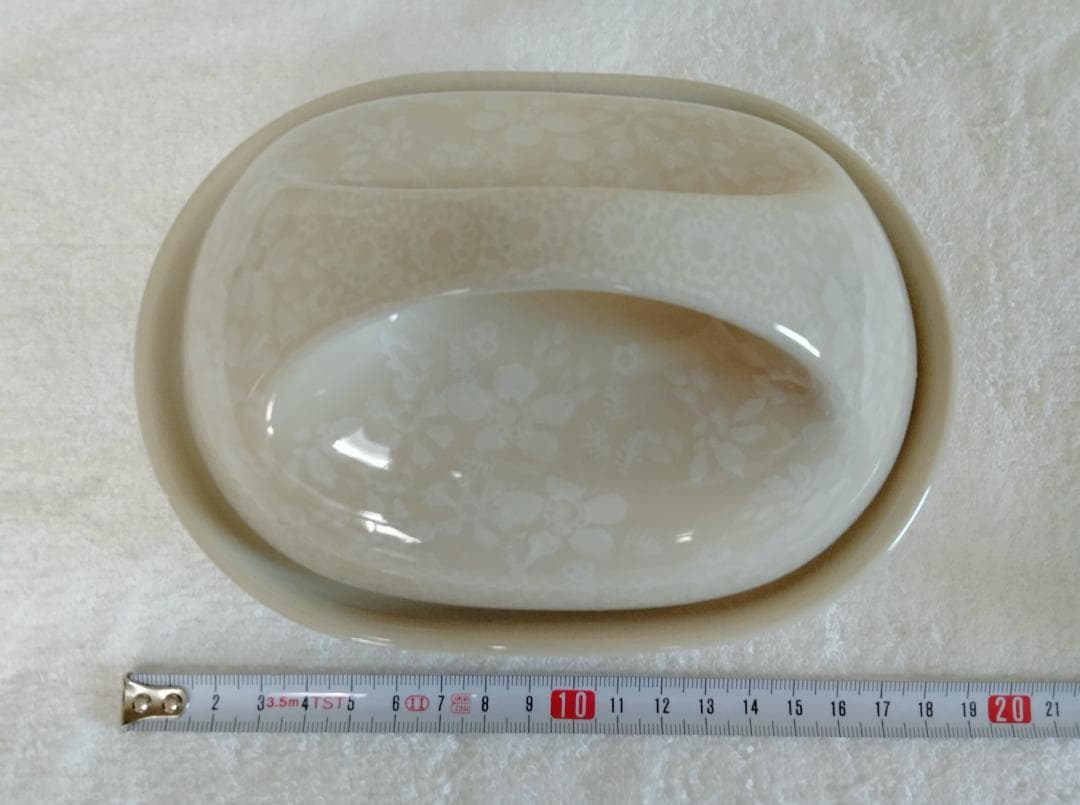 【セール】新品　ポーランド食器　【OUTLET】　バターケース