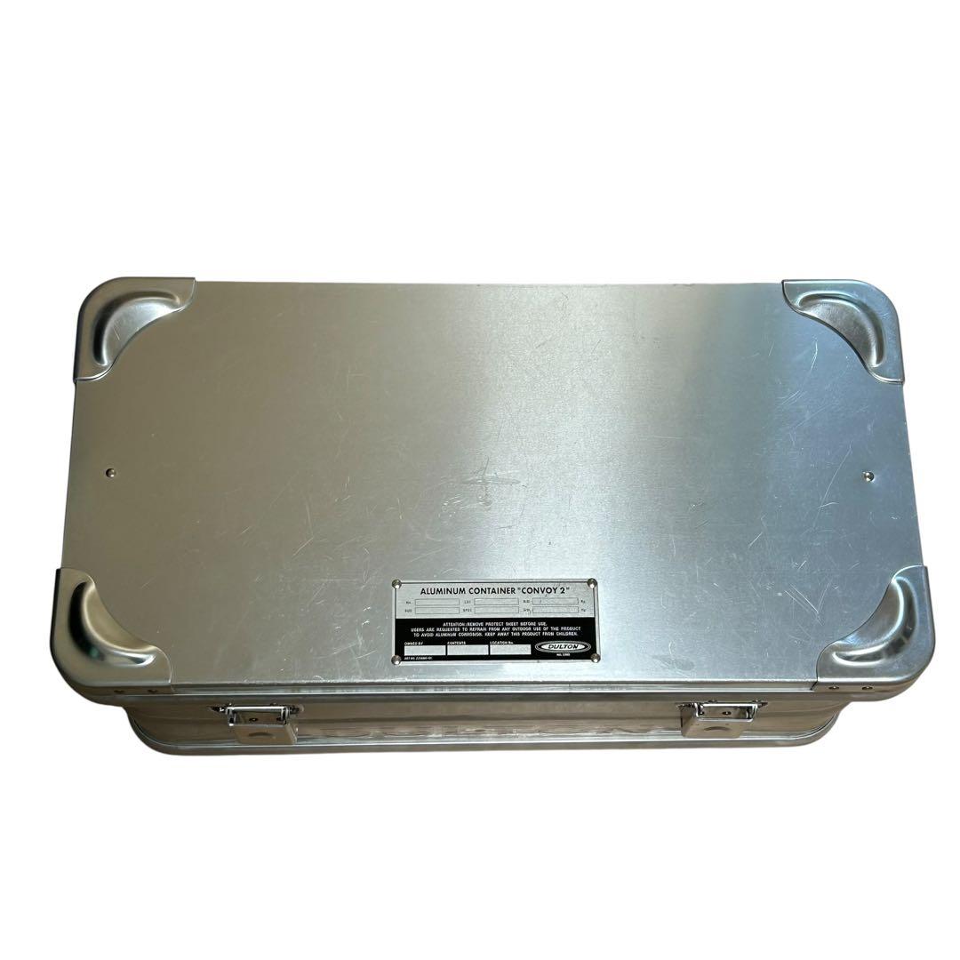 DULTON ダルトン　アルミニウムコンテナ　コンボイ2 ボックス　キャンプ