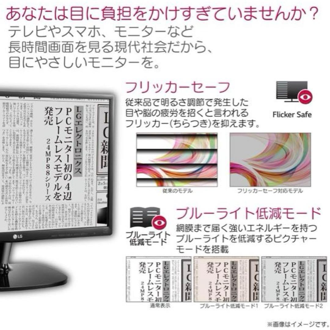LG 21.5インチ IPSモニター　ノングレア