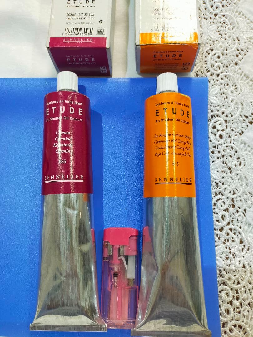 油絵の具（200ミリリットル）4本セット