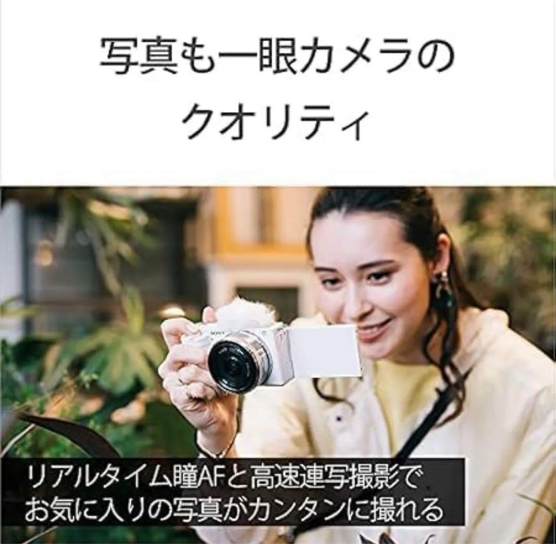 SONY ソニー ミラーレス一眼カメラ Zボディ スクリーン付属 ZV-E10