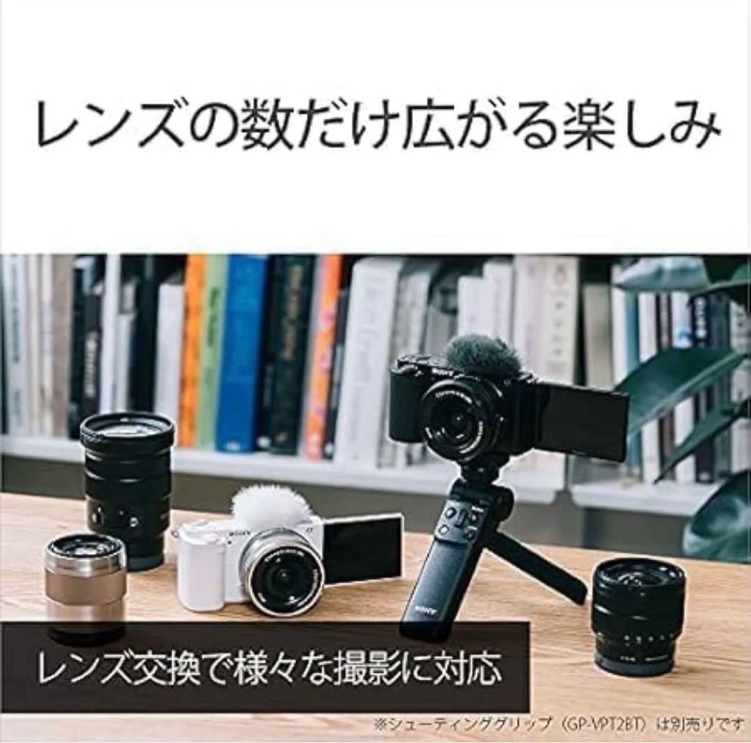 SONY ソニー ミラーレス一眼カメラ Zボディ スクリーン付属 ZV-E10