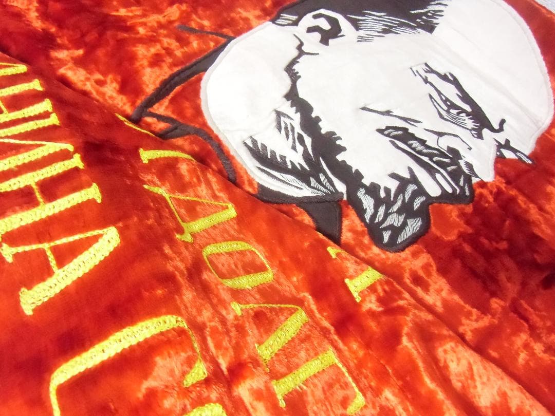 ★ＣＣＣＰ★ソビエト軍/ソ連軍/ロシア軍＊レーニン＊革命記念日パレード旗（実物）