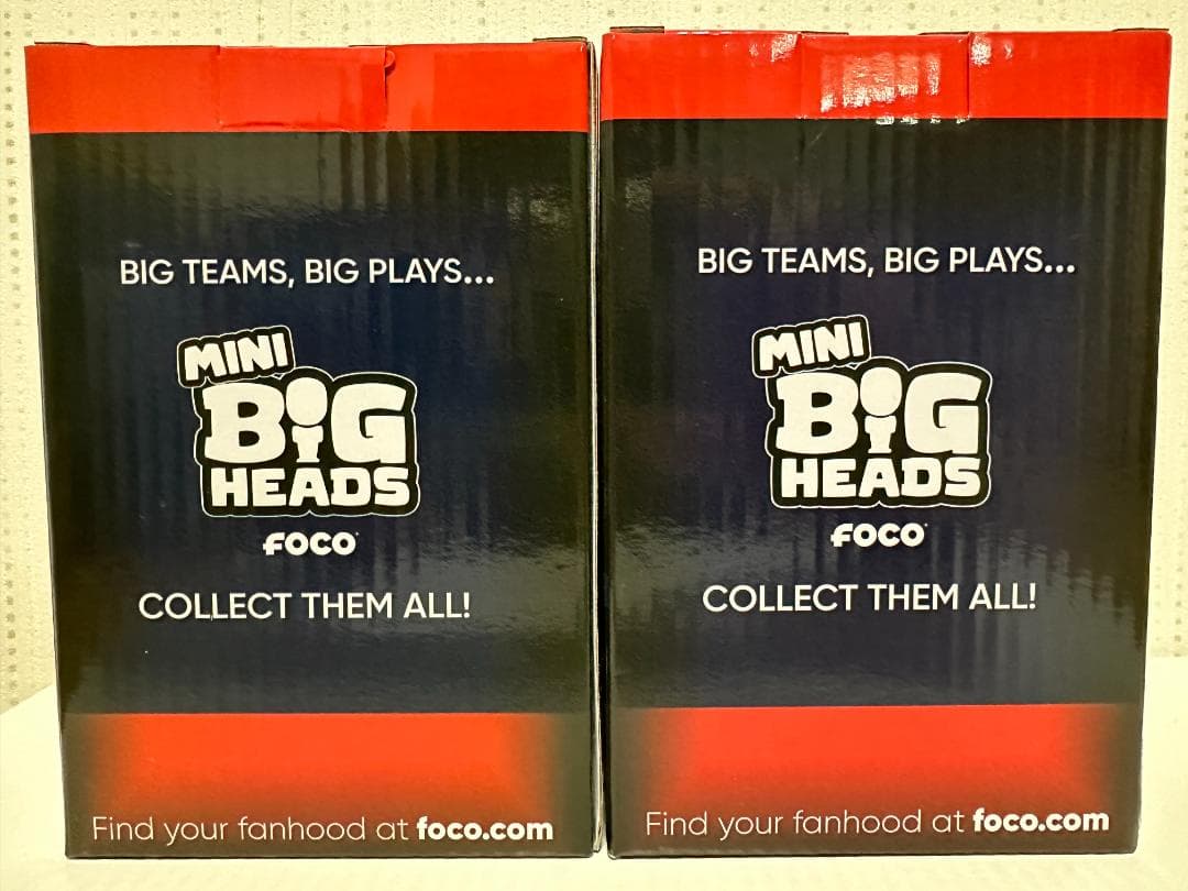 MLB MINI BIG HEADS FOCO ボブルヘッド 2体 未開封