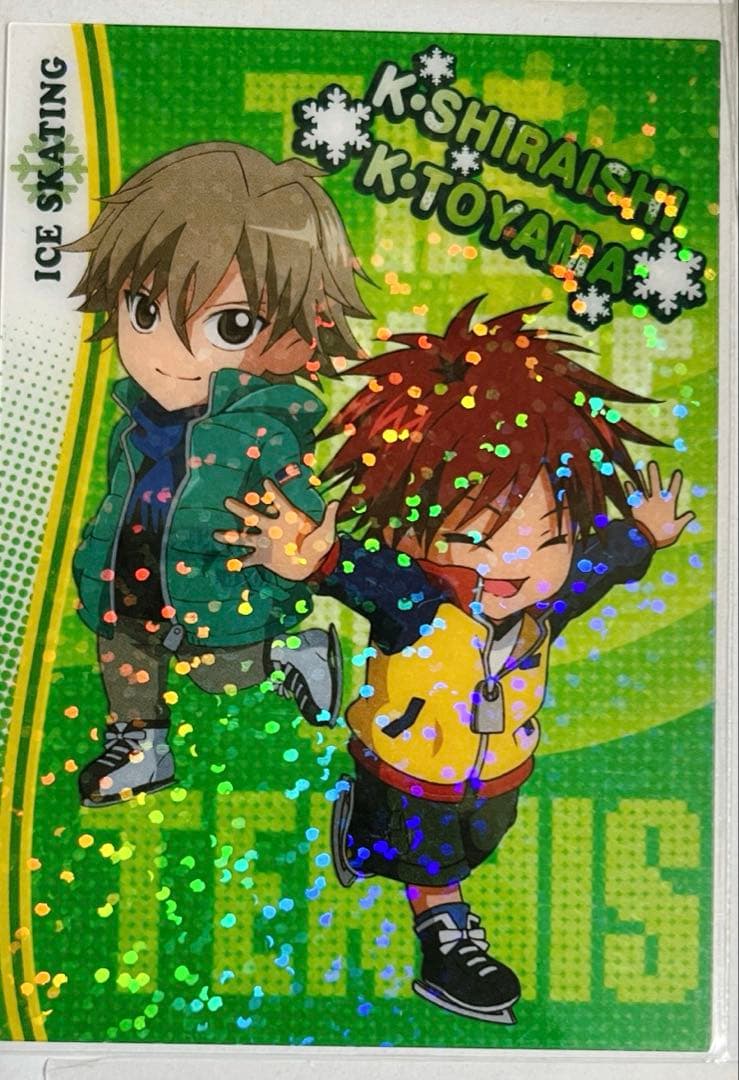 テニスの王子様　クリア カード　フロスティグラス 12枚 手塚仁王忍足跡部木手