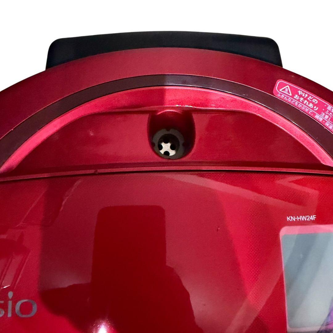 【SHARP】 HEALSIO 電気圧力鍋 2.4L レッド