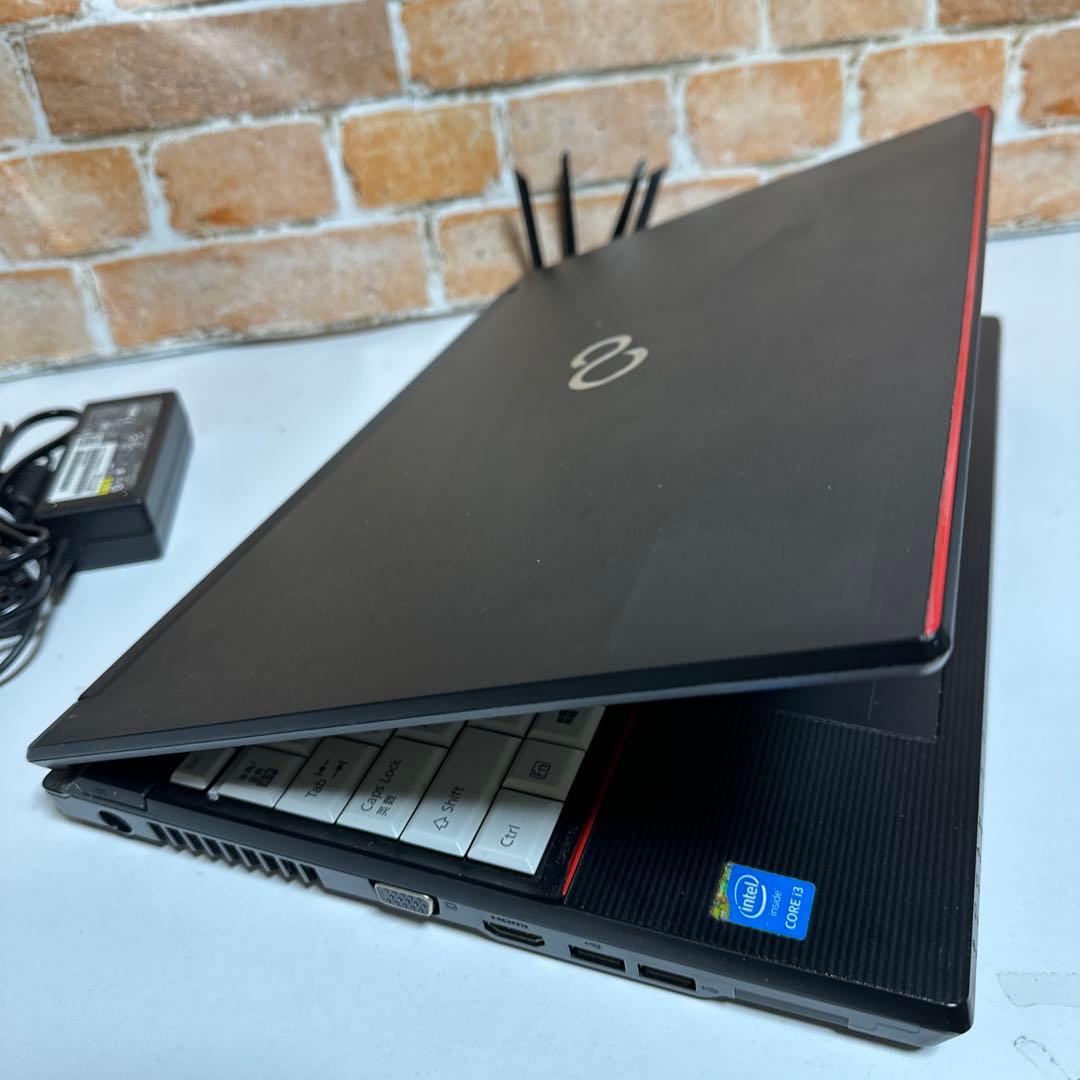 富士通ノート PC 高速起動SSD Windows11 オフィス2024年付き