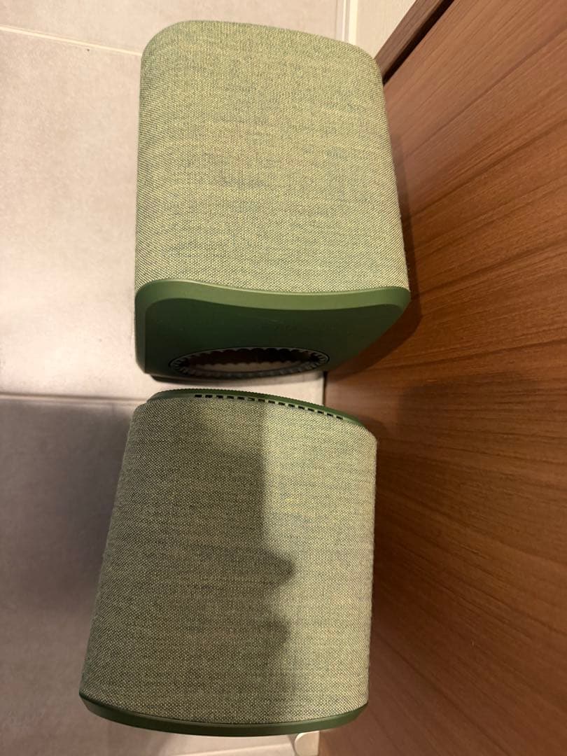 KEF LSX オリーブグリーン / スタンド付き